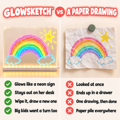 GlowSketch Light-Up Drawing Board